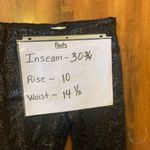 May & July NWT Sequin Leggings / Skinny Pants Medium Black Inside Lined Thick Photo 7