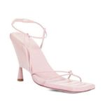 Gia Borghini - Strappy Wedge Sandal Square Toe Formal Prom Wedding Dressy Heel Photo 0