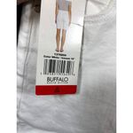 Buffalo David Bitton  Womens White Distressed‎ Mid Rise Bermuda Jean Shorts 8/29 Photo 5