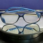 Fendi FF 0232 PJP Eyeglasses and Case | Blue Frame Made in Italy | Authenticated Photo 1