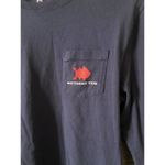 Vineyard Vines Southern tide long sleeve navy winter snowflake shirt small Photo 1