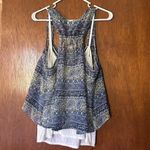 Mudd NWT Vintage Y2K paisley cami top/ babydoll two piece set size M Photo 1