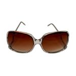 Women's Oversized Square Jackie O Cat Eye Hybrid Butterfly Fashion Sunglasses White Photo 1