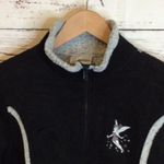 Disneyland Resorts TINKERBELL Gray fleece zipup jacket Women’s Size S Small Photo 0