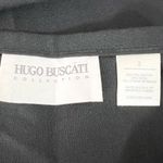 Hugo Buscati Black Wool Blend Pencil Skirt Size 2 Photo 3