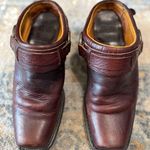 Frye  Harness Mules Boots Brown Leather Shoes Size 6 Photo 0