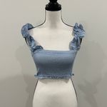 Luxxel Smocked Crop Top Photo 1