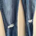 ASOS Denim US6 Distressed Skinny Waist Band Front Panel Photo 3