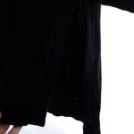 CAbi Madison Cardigan Long Black Knit Duster Women's Small Photo 5