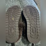 Bobs By Sketchers Size 7 Brown Cable Knit Cable Knit Memory‎ Foam Slippers Photo 1