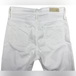 AG Adriano Goldschmied Adriano Goldschmied Farrah High Rise Skinny Ankle Distressed White Denim Jean 25 Photo 10