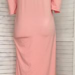 Pink Maternity Dress, XL Photo 3