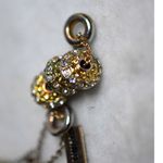 The Limited  Gold/Silver Two Tone Rhinestone Accent Charm Gently Worn Necklace Photo 3