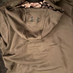 Under Armour  Grey Hoodie with Camo Accents Photo 3