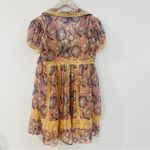 Free People X Anna Sui baby doll mini dress Pink Photo 10