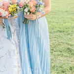 Luxxel For Keeps Maxi Hazel and Olive Gown Light Blue Photo 0