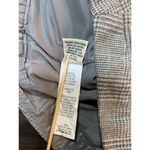 LL Bean Academia Mini Skirt 6P Petite Faux Wrap Kilt Plaid‎ Classic Fit Preppy Gray Photo 11