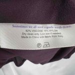 MM.LaFleur MM LaFluer Dark Red Long Sleeve V Neck Draped Blouse Womens 1X Photo 3