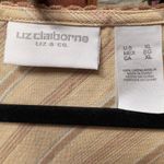 Liz Claiborne Vintage NWT 100% Linen Neutral Stripe Maxi Dress size XL Photo 7