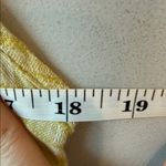 Flax  Linen Yellow Gingham Dress Photo 7