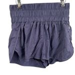 Free People  Athletic Shorts The Way Home Purple Gym Workout Travel Hike Large Photo 0