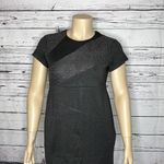 Suzanne Betro SB NWT Size XL Dark Gray - Lace Panel Rayon Knit Sheath Dress Photo 1