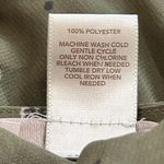 Loft  Floral Keyhole Babydoll Top Womens Size‎ S Long Sleeve Sheer Green Photo 5