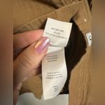 Rails Oversized Button Up Ellis Gauze Shirt in Toasted Coconut Tan Brown Small Photo 9