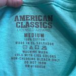 Woodstock Peace & Music Graphic Tee Turquoise – Size M Blue Size M Photo 2