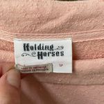 Anthropologie  Holding Horses Cocoon Sweatshirt Dress Peach Pockets S Photo 7