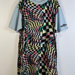 Disney  Parks Geometric Print T-Shirt Dress NWT Short Sleeve Casual Resort Wear Photo 11
