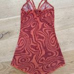 Pretty Little Thing  - Swirl O Ring Mesh Mini Beach Dress in Burnt Orange Photo 3