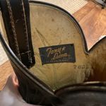 Tony Lama Vintage  Boots Size 8.5 Womens Two Tone Brown Cowboy Western Pointed Photo 6