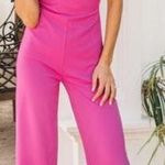 Pink Lily hot pink jumpsuit Photo 0