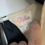 Parker  Silk Kaysha Jumpsuit Black & White size XS Photo 7