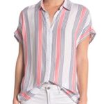 BeachLunchLounge Striped Button Down Shirt Photo 0