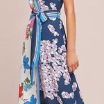 Maeve  Anthropologie Botanica Faux Wrap Dress Photo 0