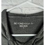 Beyond Yoga  Cyclebar gray pullover gym sweatshirt hoodie size small. Photo 5
