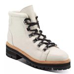 Marc Fisher LTD.
Women's Issy Hiker Boots Size 9.5 Ivory EUC in The box Photo 0