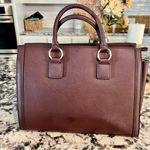 JustFab Bradley Satchel Plum Handbag π Photo 8