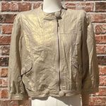 Jolt (Neiman Marcus) khaki/gold juniors vintage jacket / L / Excellent condition Photo 0