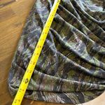 Pam & Gela Pam Gela Dress Long Sleeve Camo Twisted Shirred Zipper Slit Cinched S Camouflage Photo 8