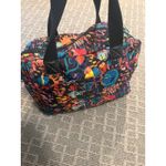 Kipling  Nylon Multicolored Abstract Print Satchel Bag no shoulder strap Photo 3