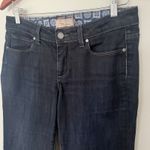 Paige  Premium Melbourne Dark Wash Boot Cut Stretch Denim Everyday Jeans Sz 28 Photo 4