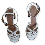See By Chloe  Katie Braided Strap Block Heel Sandal Leather 39.5 9 Photo 9