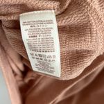 Free People  Georgia Bubble Top Shirt Blouse Desert Sands Embroidered Medium Photo 5