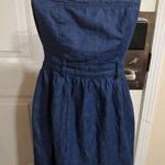 Hollister I Love H81 Denim Cutout Jeans Top/ Dress Photo 0