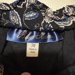 Blue Rain  High Waist Navy Floral Shorts Photo 1