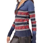 Free People We The Free To the Woods Waffle Knit Sweater Women’s Size XS Photo 1