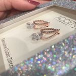 Accent Accessories Accent - Sparkly Tear Drop Earrings - NIB Photo 3